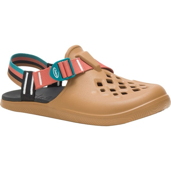 Chaco Chillos Clogs Closed Toe Sandals Lightweight Shoes Womens Sz 11 Tan - Picture 1 of 7